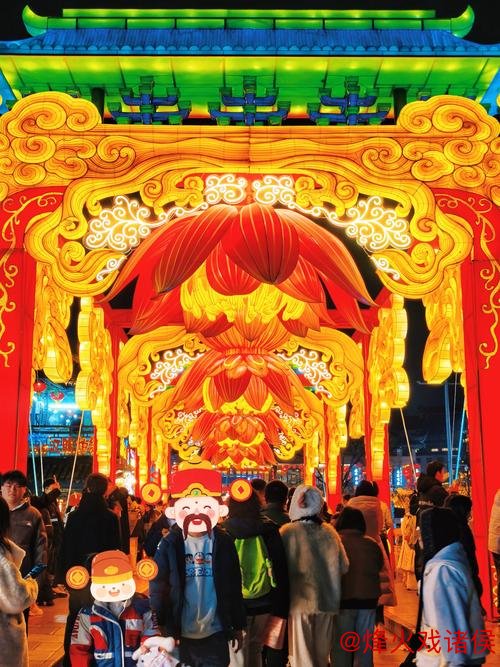 江苏南京：璀璨灯彩 喜迎新年